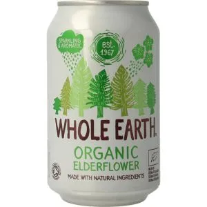 Whole Earth Sparkling Elderflower Bio (330 ml)