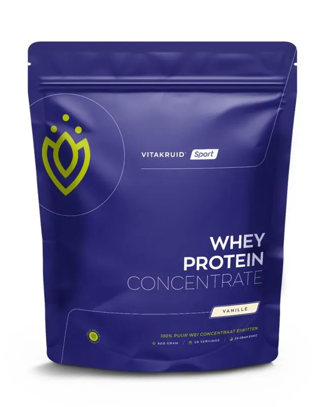 Vitakruid Whey Protein Concentrate - Vanille (900 gr)