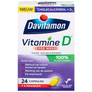 Davitamon Vitamine D3 Vegan (24 capsules)