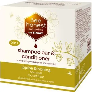 Bee Honest Shampoobar jojoba & honing (80 gr)