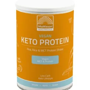 Mattisson Vegan Keto Protein Shake - Pea, Rice & Mct (350 gr)