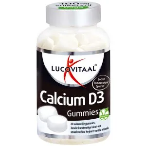 Lucovitaal Calcium D3 Gummies (60 tabletten)