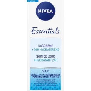 Nivea Essentials hydraterende dagcreme SPF15 norm/gem (50 ml)