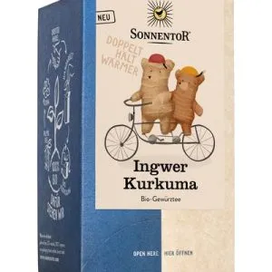Sonnentor Gember Curcuma Thee Bio (18 stuks)