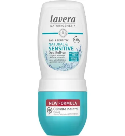 Lavera Deodorant roll-on basis sensitiv bio EN-IT (50 ml)