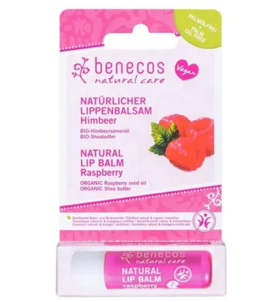 Benecos Natural Lipbalm Raspberry Vegan (4,7 gr)