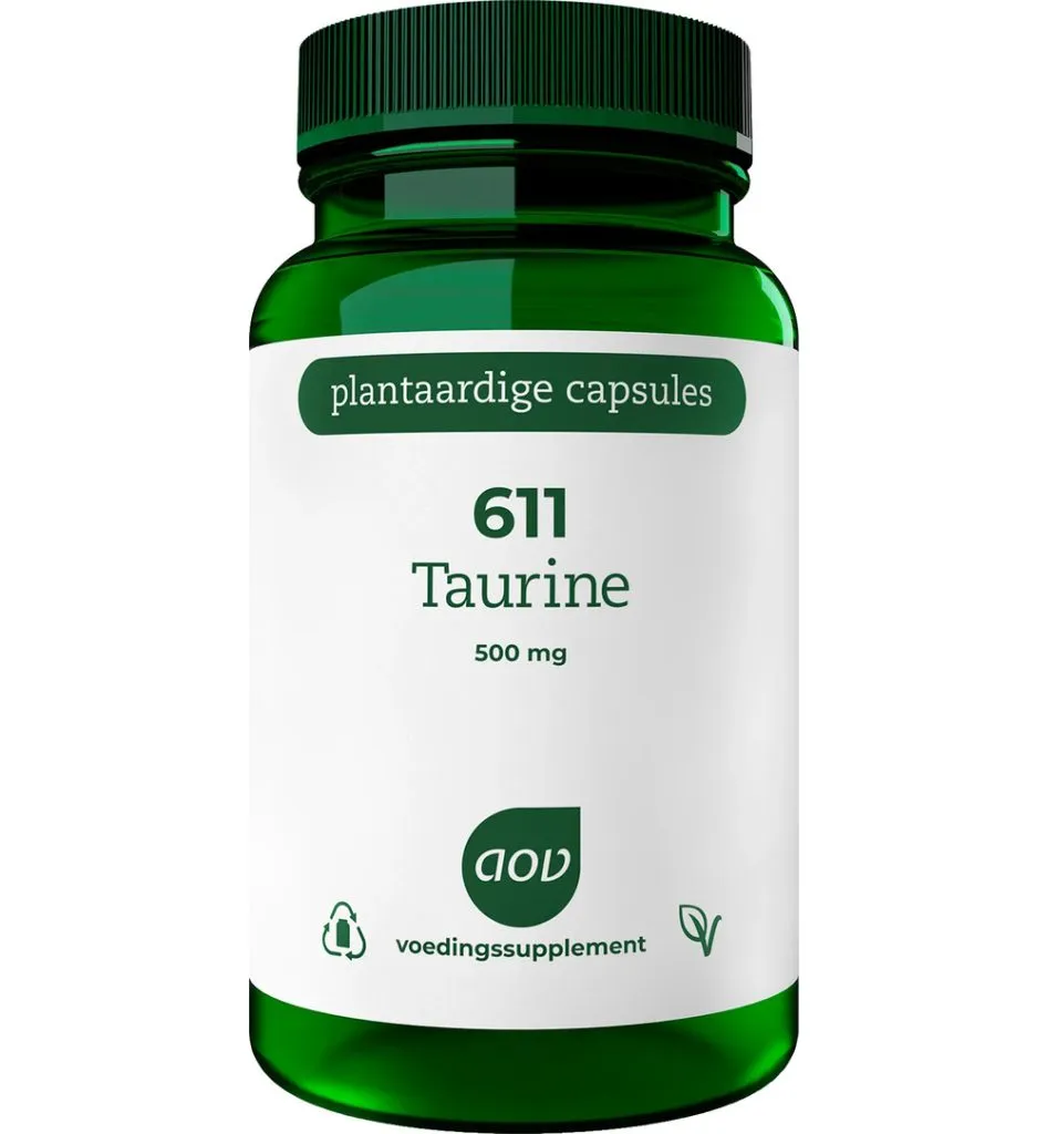 AOV 611 Taurine 500mg (60 vega capsules)