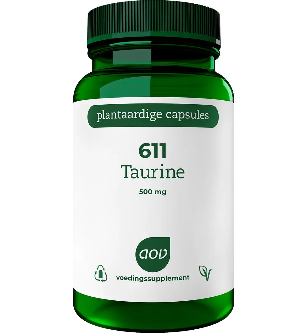 AOV 611 Taurine 500mg (60 vega capsules)