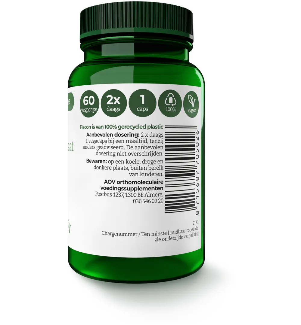 AOV 502 Calcium pyruvaat (60 vega capsules) - image 2