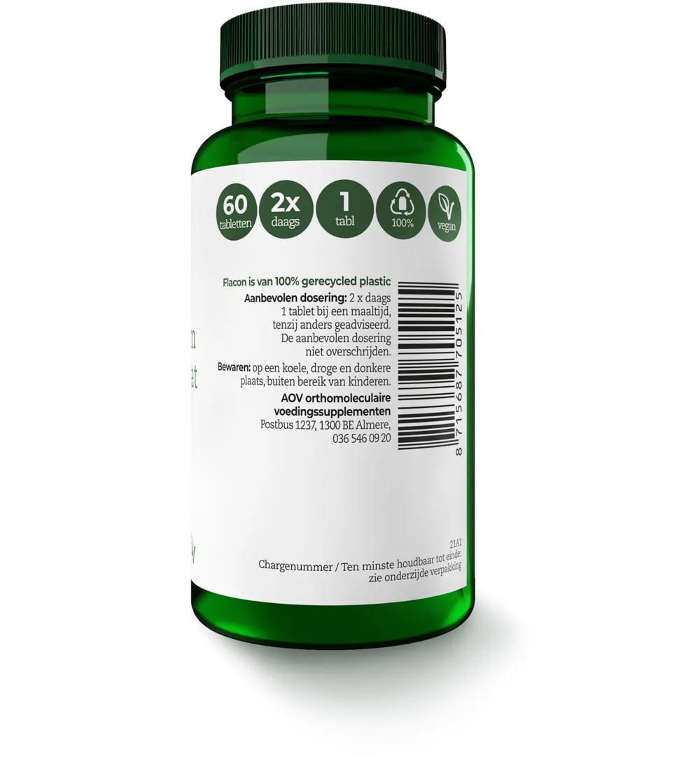 AOV 512 Magnesium AC & citraat 150mg (60 tabletten) - image 2