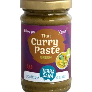 Terrasana Thaisegroene Currypasta Bio (120 gr)