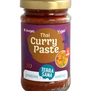 Terrasana Thaise Rode Currypasta Bio (120 gr)