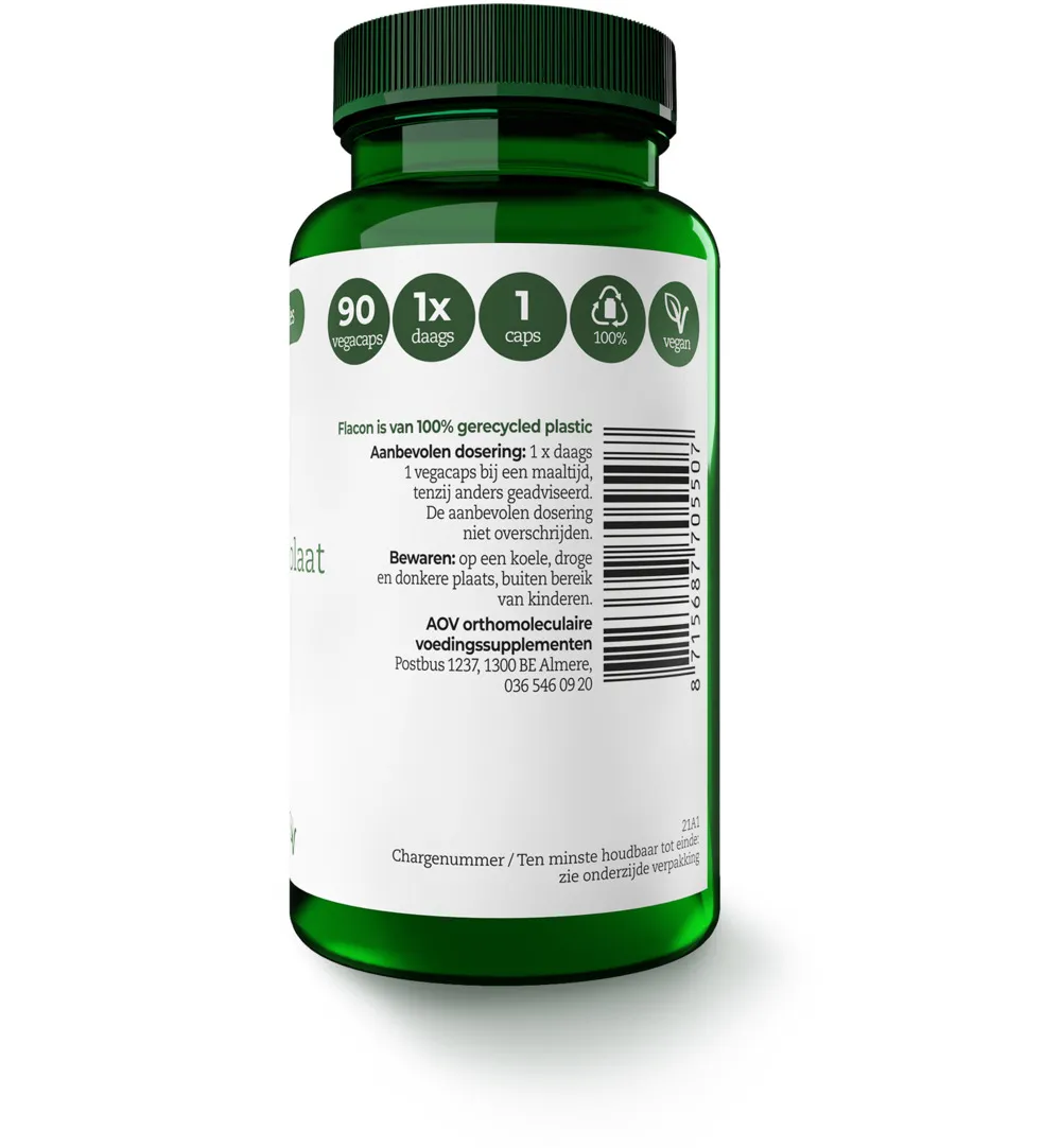 AOV 550 Calcium magnesium pidolaat (90 vega capsules)