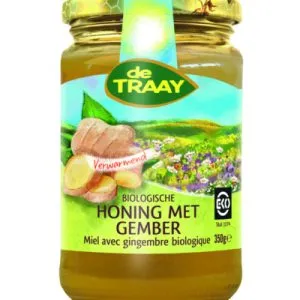 De Traay Honing met gember bio (350 gr)