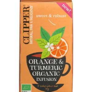 Clipper Orange & turmeric infusion bio (20 stuks)