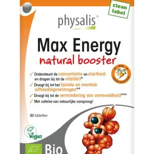 Physalis Max energy bio (30 tabletten)