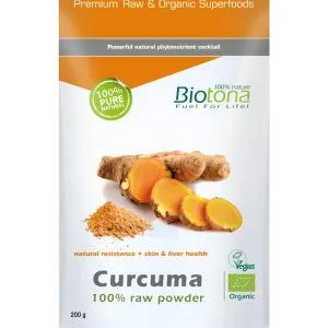 Biotona Curcuma Raw Powder Bio (200 gr)