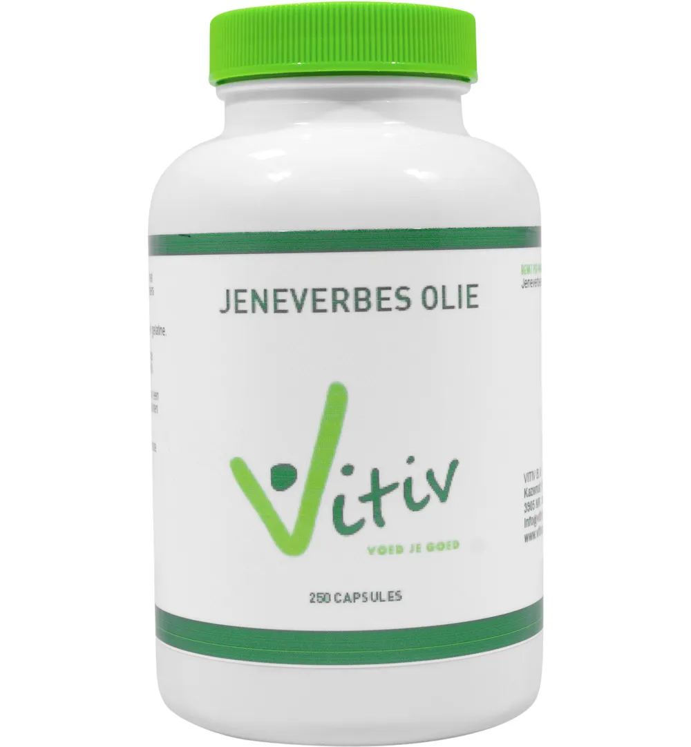 Vitiv Jeneverbes olie (250 capsules)