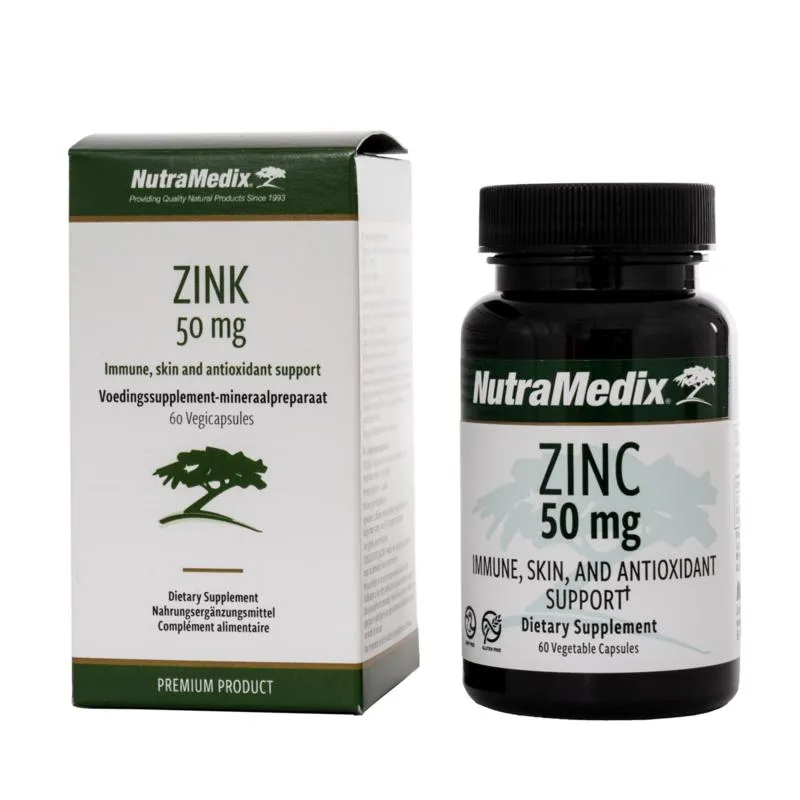 Nutramedix Zink 50Mg (60 capsules)