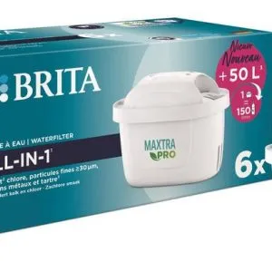 Brita Waterfilterpatroon maxtra pro all-in-1 6-pack (6 stuks)
