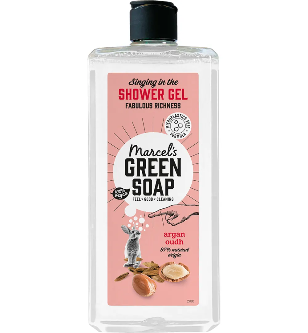 Marcel's Green Soap Shower gel Argan & Oudh (300 ml)