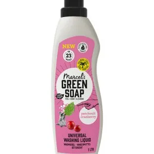 Marcel's Green Soap Wasmiddel Universeel Patchouli & Cranberry (1000 ml)