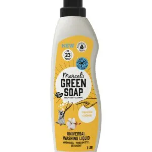 Marcel's Green Soap Wasmiddel Universeel Vanille & Katoen (1000 ml)
