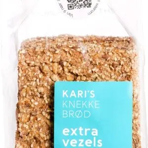 Kari'S Crackers Knekkebrod Extra Vezels Bio (170 gr)
