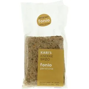 Kari'S Crackers Knekkebrod Fonio Gierst/Chia B Io (195 gr)