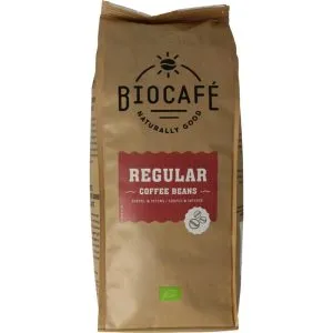 Biocafé Koffiebonen regular bio (500 gr)