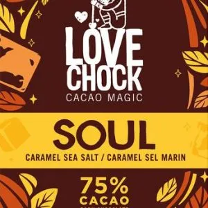 Lovechock Soul caramel stea salt bio (70 gr)