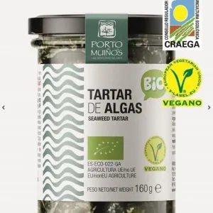 Porto Muinos Zeewier Spread Bio (160 gr)