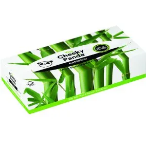 The Cheeky Panda Bamboo Tissues Box 3Laags (80 stuks)