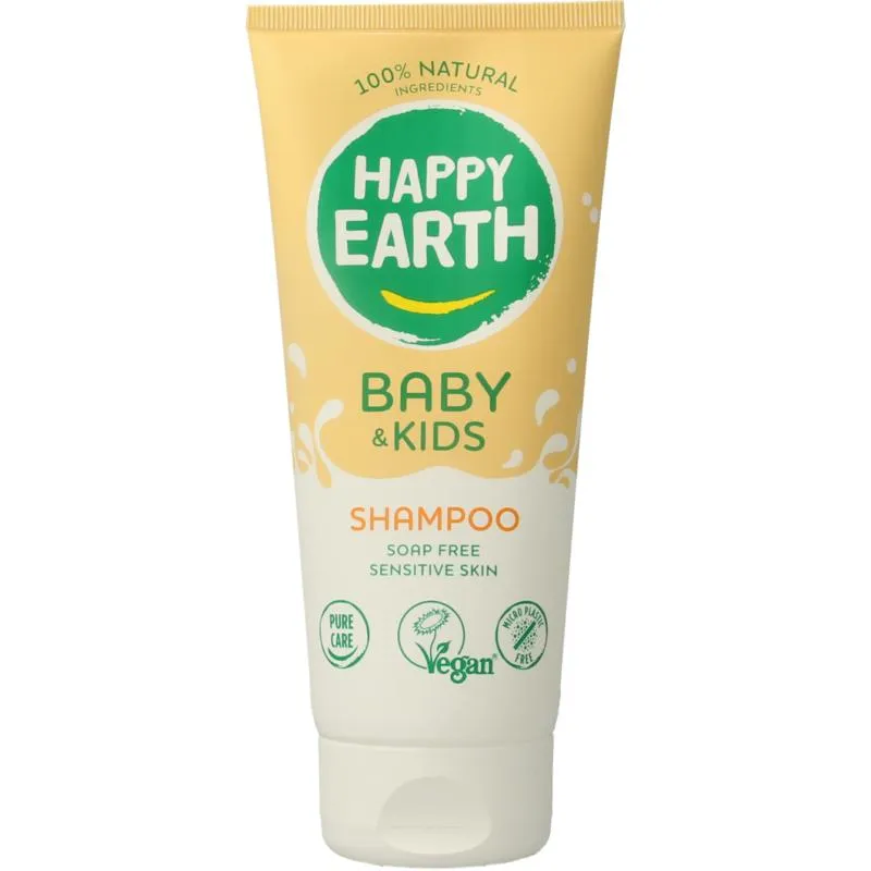 Happy Earth Shampoo voor baby & kids (200 ml)