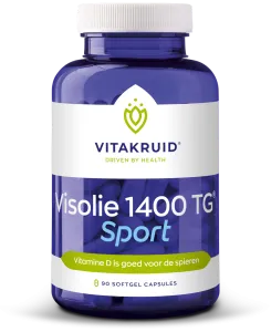 Vitakruid Visolie 1400 Sport Triglyceriden EPA 40% DHA 20% (90 softgels)