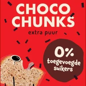 No Sugar Daddies Choco chunks extra puur bio (180 gr)