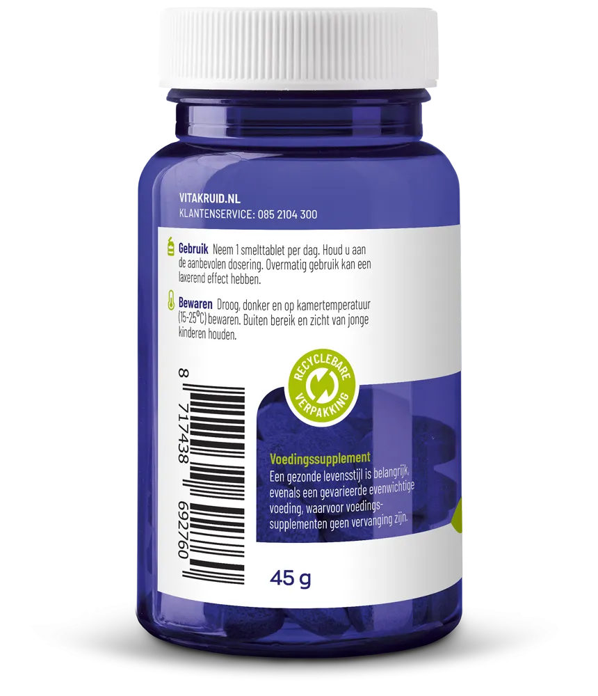 Vitakruid B12 1000 Mcg Actief Methylcobalamine Vitamine (180 stuks)