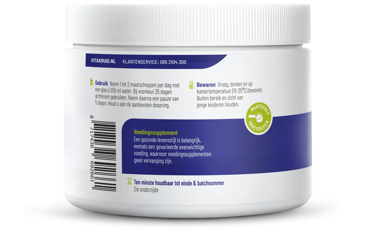 Vitakruid Beauté® Collageen Complex Keratine Hyaluronzuur (138 gr)