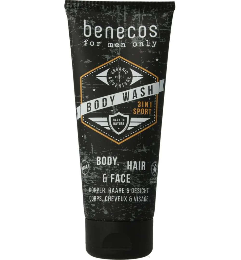 Benecos For men only body wash 3-in-1 (200 ml)