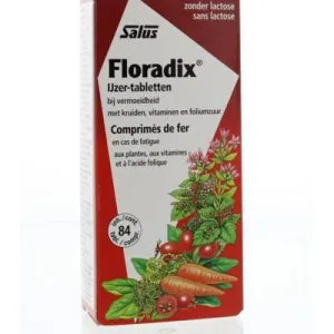 Salus Floradix ijzer (84 tabletten)