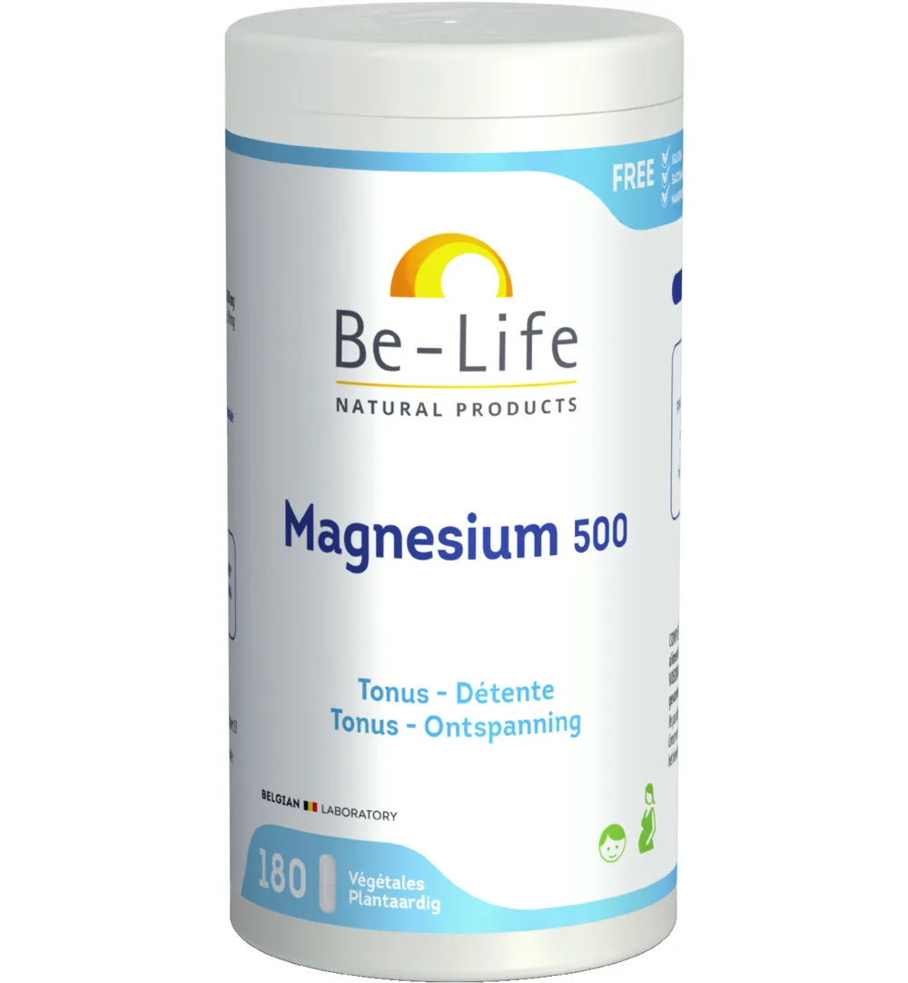 Be-Life Magnesium 500 (180 softgels)