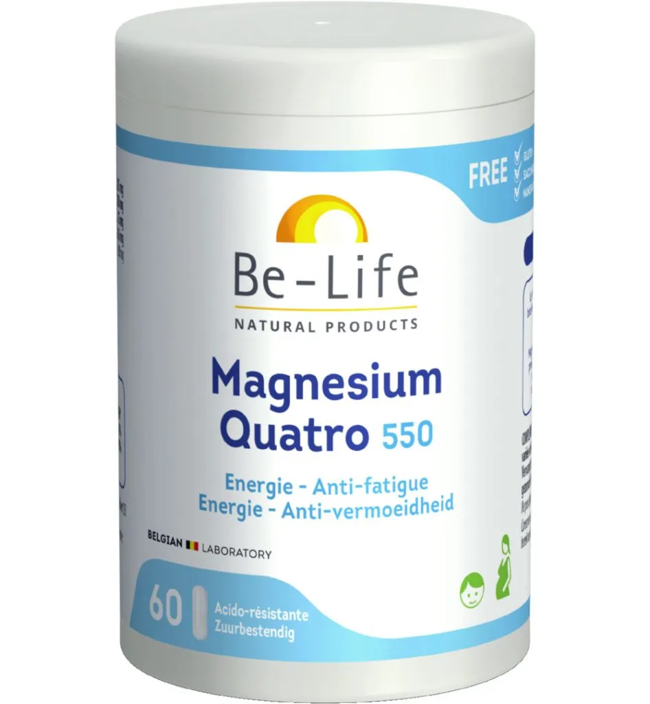 Be-Life Magnesium quatro 550 (60 softgels)