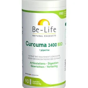 Be-Life Curcuma 2400 + piperine bio (90 softgels)