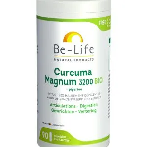 Be-Life Curcuma magnum 3200 + piperine bio (90 softgels)