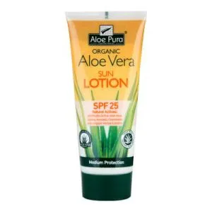 Optima Aloe pura organic aloe vera zonnelotion SPF25 (200 ml)
