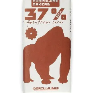 Chocolatemakers Gorilla Bar Melk 37% Bio (85 gr)
