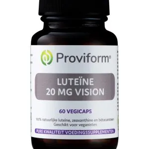 Proviform Luteine 20 Mg Vision (60 vega capsules)
