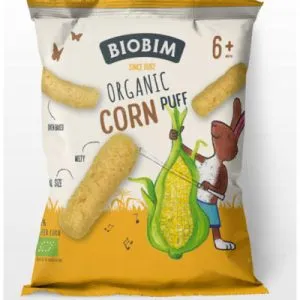 Biobim Corn puff 6+ maanden bio (15 gr)