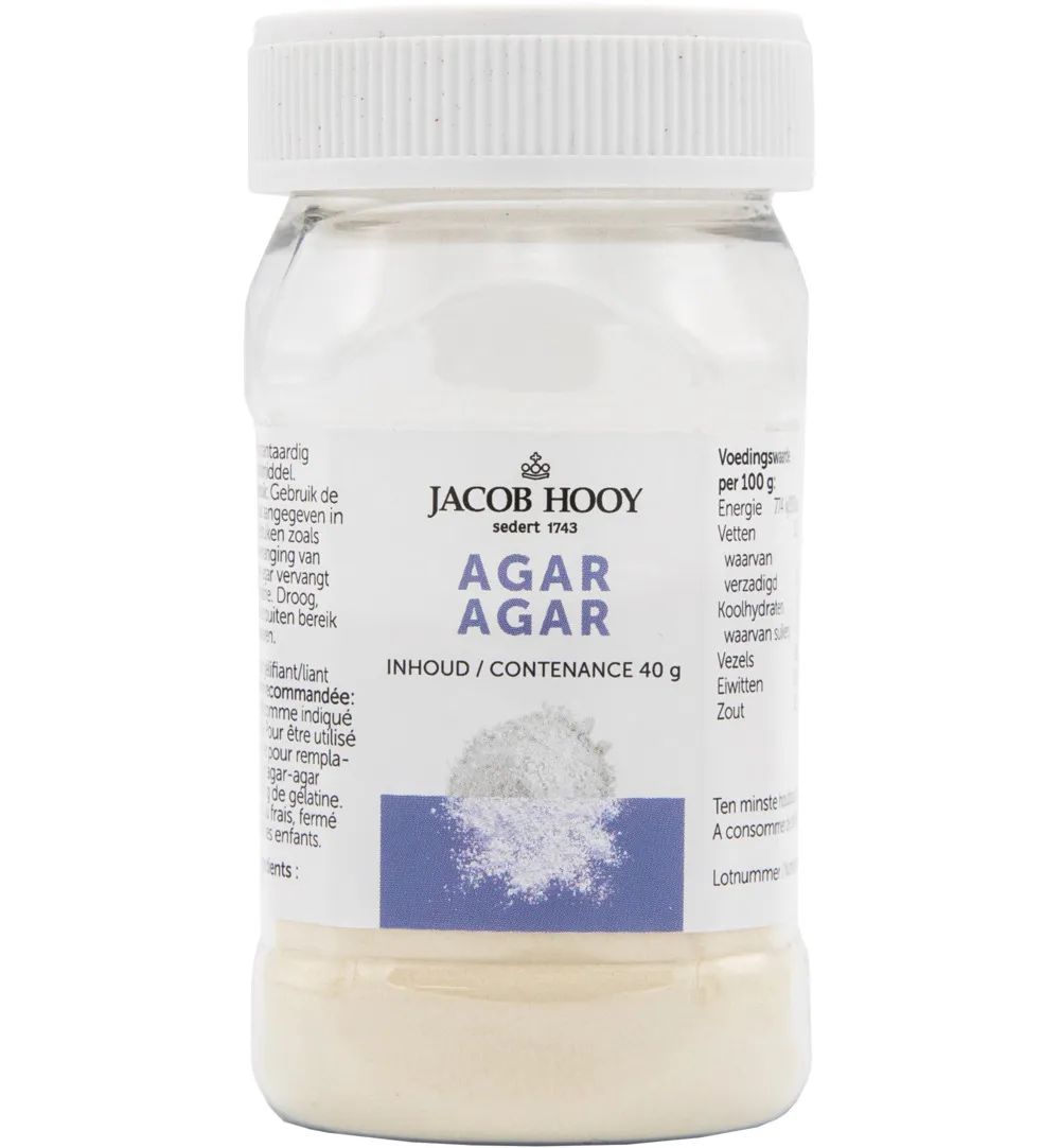 Jacob Hooy Agar agar (40 gr)