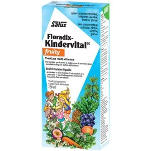 Salus Floradix kindervital fruity glutenvrij (250 ml)
